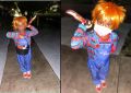 Kids Toy Store Chucky Halloween Costume for Girls, Child's Play Toddler Chucky Costume Free Gifts. 