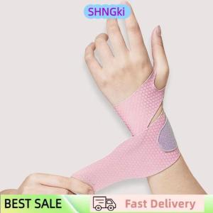SHNGki 1PCS Adjustable Wristbands Safety Wrist Support Bracer Gym Sports Wristband Carpal Protector Breathable Injury Wrap Band Strap