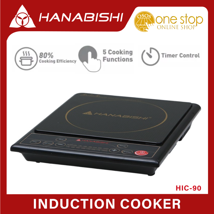 Hanabishi Original Induction Cooker with FREE Stainless Pot HIC90