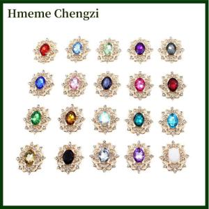 Hmeme 27x31MM Oval Water Alloy Flower Plate Jewelry Accessories Diy Wedding Dress Bow Headwear Jewelry Accessories