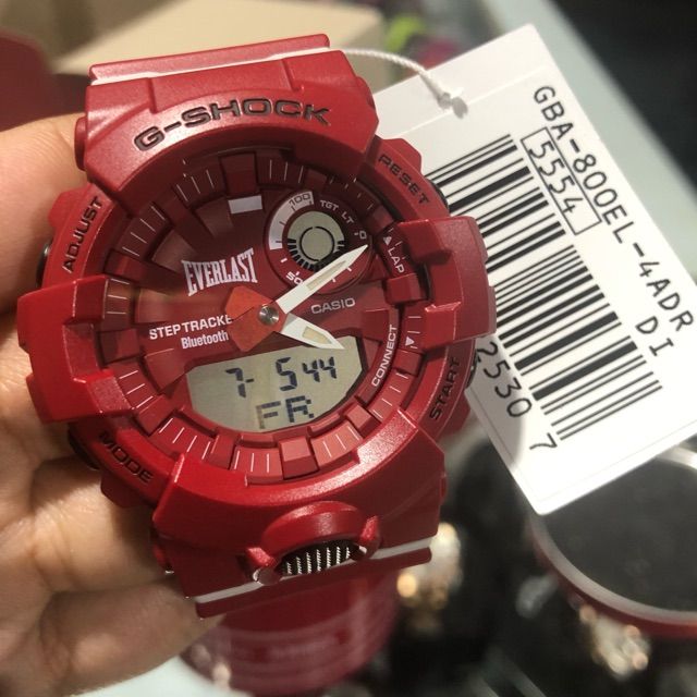 Casio G Shock X Everlast Bluetooth Steptracker GBA 800EL 4 Lazada