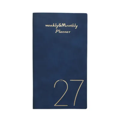 STAR-GIRL English 2027 Schedule Planner Notepad Wear-resistant A6 To-do List Notebook Calendar Notebook Thick Paper Personal Schedule Journal School Office Supplies
