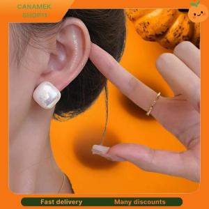 ❣️❣️❣️ Elegant And Subtly Sparkling Sugar Cube Pearl Earrings For Women Exuding A Luxurious