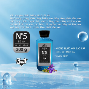 Sữa Tắm Gội Rửa Mặt 3in1 BONDY CARE MEN – Sạch Sâu Dưỡng Ẩm Hương Nước Hoa Nam Lịch Lãm & Cuốn Hút