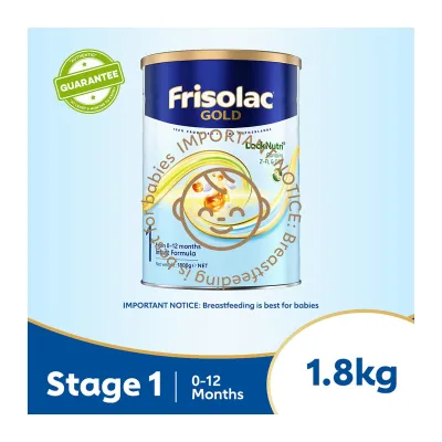 Frisolac Gold Stage 1 Infant Formula 1.8kg - From 0-12 months