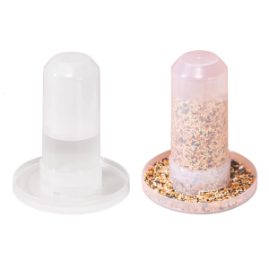 Chicken Bird Drinker Plastic Feeder Bucket Poultry Chicken Drinking Plate Feeding Cup Farm Animals Poultry Farm Tool