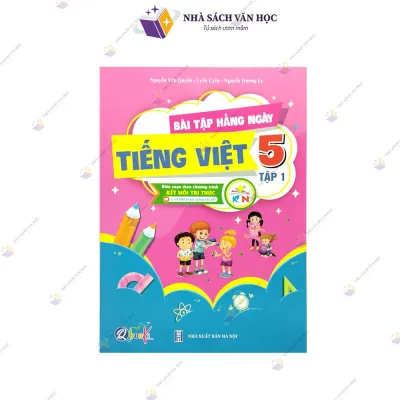 Sách - Trọn Bộ 4 Cuốn Bài Tập Hàng Ngày Toán Tiếng Việt Lớp 5 - Bộ KẾT NỐI