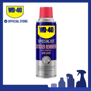 WD-40 Specialist Easy-Remove Glue & Label Remover 200mL - Fast-Drying Adhesive Cleaner Sticker Remover