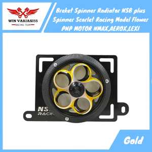 Breket Spinner Radiator NSB Plus Spinner Scarlet Racing model Flower PNP NMAX AEROX LEXI
