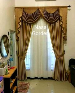 GORDEN 1SET MODEL PONI GELOMBANG MEWAH ILEGAN