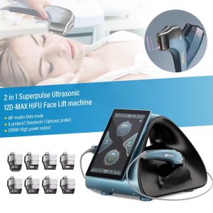Portable Dual-system Hifu 12d Facial Y Corporal 12D-max Hifu Body Face Lifting Machine 12D Hi Fu Wrinkle Removal Machine