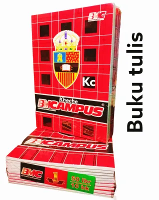 promo - 1 pack 10 buku tulis campus ukuran boxy boss 50 lembar termurah BMCAMPUS BESAR