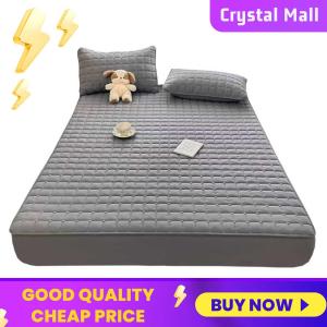 COD [Free Shipping] Waterproof Mattress Protector 150x200cm Breathable Mattress Cover for Bedroom Hotel