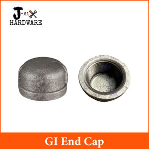 Mech Galvanized Iron (GI) End Cap 1/2" / 3/4" / 1" / 1-1/4"/ 1-1/2" / 2" Schedule 40 End Cap