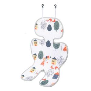Baby Stroller Cushion Cartoon Soft Baby Body Support Cusion Buggys Pushchair Seat Pad Seat Liner for Toddler Pram Pad