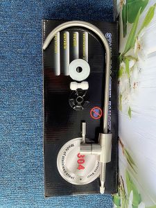 Vòi máy lọc nước INOX 304 - Tặng kèm 1m dây phi 6 - Ecoin0025