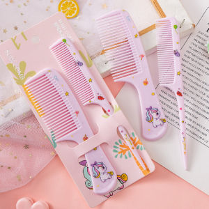 Gratis Ongkir - Sisir Rambut Set 2 In 1 Motif / Sisir Rambut Anak / Sisir Motif / Sisir Rambut / Sisir Karakter Kartun Lucu