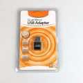 Mini USB WiFi Transmitter Receiver 802.11AC 600Mbps Chipset RTL8811CU Dual Band 2.4GHz dan 5GHz. 