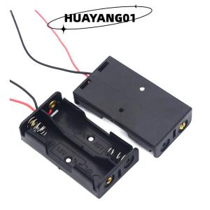 HUAYANG01 [HOT FASHION] 18650 Battery Holder Clip Battery Holder Box With Connect Lead 1 Section 2 Section 3 Section 4 Section 18650 Batteries Case