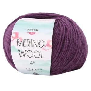 Mềm worsted trọng lượng sợi 134yard/cuộn 1.76oz len tổng hợp sợi cho người mới bắt đầu crocheting Thảm Áo len khăn đan dự án