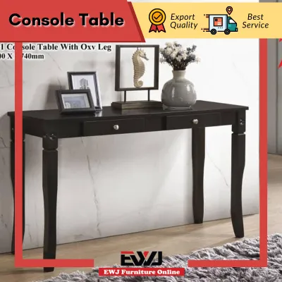 Ready Stock 💕EWJ 99648-1 Console Table with OXV Leg Design
