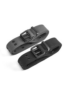 Canvas Belt Metal Pin Buckle Belt Full Hole Canvas Belt Mens Needle Buckle Belt Student Tide Youth Fashion Jeans with Extended Cloth Belt Women and Men Belt