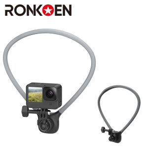 Neck Hold Mount Chest Mount for GoPro 13 12 Hero 11 Insta360 DJI Osmo Action 4/5 PRO Silicone Action Camera Accessories