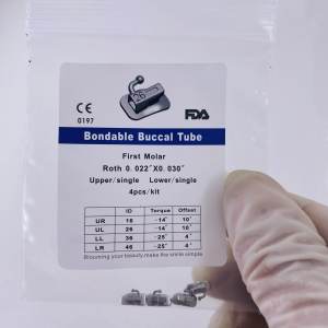 10 Pack Dental Orthodontic 1st/2nd Buccal Tube Bondable Roth/MBT 0.022-152c4c8b