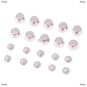 [COD] fhsav 10sets Metal Bag Legs Bottom Rivets For DIY Leather Studs Bag Wear Protection Rivets For Bag Bottom Bag Belt Accessories