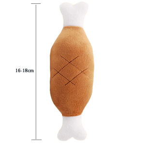 Dog Plush Toys for Large Dogs Dog Food Toys Plush Puppy Training Dog Accessories Pomerian Chicken Lobster Fish Dog Party Toys
