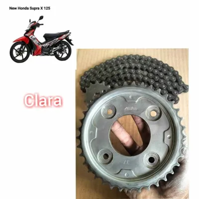 gear rantai supra 125 batman original kondisi 90%