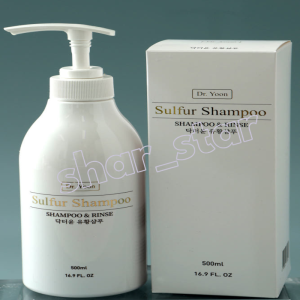 Dr Yoon Functional Sulfur Shampoo 500ml KFDA Certified Hair Loss Dandruff Prevention Scalp Care