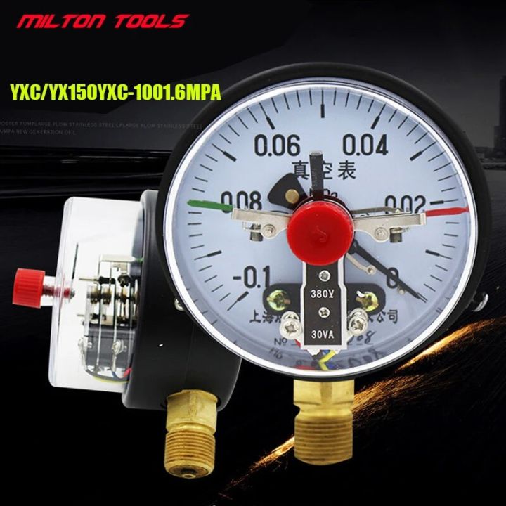 YXC-100 Vakuum-Manometer – Elektrischer Kontakt,  Produktbild-Vorschau 4