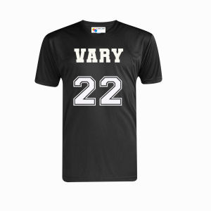 Clearance Sale: Customizable DRIFIT/Jersey - Single Color Print - Name and Number (Front or Back)