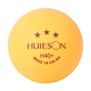 HUIESON Kualitas Tinggi 50Pcs H40+ABS 3 Stars Original Bola Latihan Tenis Meja Pingpong Bola
