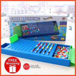 Code Breaking Mastermind Puzzle Toy for Kids Children Family Board Game Mainan Budak