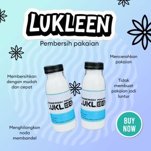 1BOTOL LUKLEEN PEMBERSIH PAKAIAN BAJU JAMUR CETI GETAH NODA