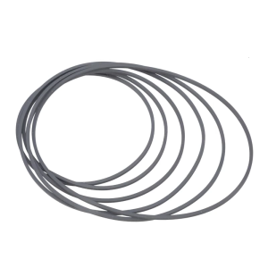 Square Rubber Belt 102-150mm Folded Length for Disc Recorders and Portable Players Durability 1.5mm Thickness