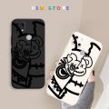 Ốp lưng Oppo Realme C21 / C21Y / C25Y, silicon dẻo, chống sốc, Bearbrick ngầu. 
