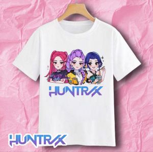 KPOP (HUNTRIX SODA POP) DEMON HUNTER CUSTOMIZED TEES FOR KIDS AND ADULT WHITE AND ACID GRAY TSHIRT SUBLIMATION2