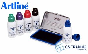 Artline Stamp Pad (No 00 / 0 / 1 /) & Stamp Pad Ink (Blue/Black/Red)
