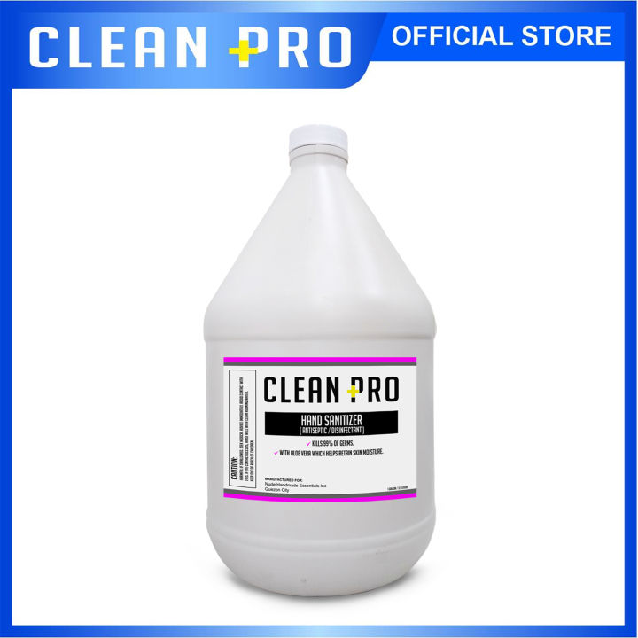 Clean Pro Hand Sanitizer 1 Gallon | Lazada PH