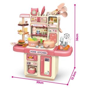 Mainan Anak Perempuan Masak Masakan Jumbo Kitchen Set Keluar Uap Air