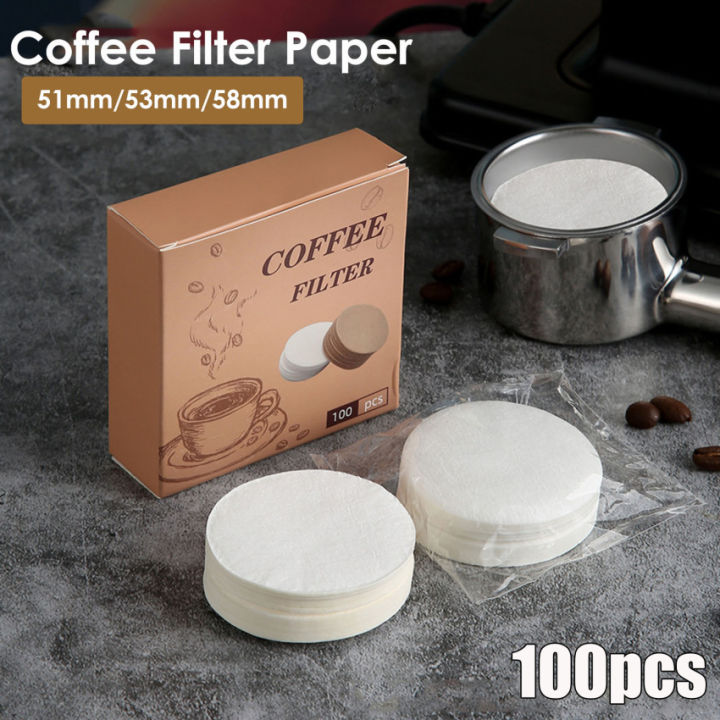 51mm/53mm/58mm Coffee Filter Paper Home Handle Special Powder Bowl ...