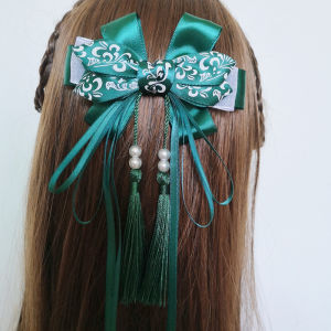 Hpm-01 Hanfu Hairpin Pita/Hua Bow/Jepit Rambut Pita Imlek/Hairpin Pita Dinasti Cina Import