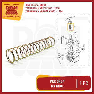 Per Skep RX King (PSP) Pir Peer Spring Sekep Gas Vacum Vakum Karbu Karburator Kabulator Yamaha RXK