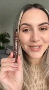 4 Fork Liquid Eyebrow Pencil Waterproof Eye Brow Pencil Eyebrow Makeup Fine Fork Tip Microbladin pen
