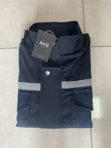 Áo Điều Hòa Rời (không quạt) Màu Xanh Than Chất liệu kaki siêu mát