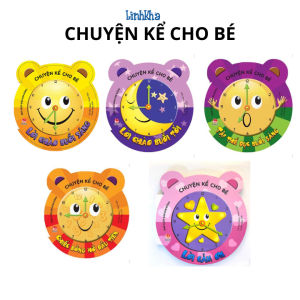 Sách Chuyện Kể Cho Bé Lời Cảm ƠnLời Chào Buổi SángBuổi tốiChiếc đồng hồ đầu tiênTập thể dục buổi sáng - NXB Kim Đồng