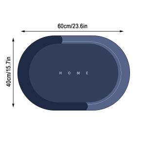 Super Absorbent Diatom Mud Pad Kitchen Floor Mat Bath Pad Anti-Slip Carpet Kitchen Non-slip Mat HOME Carpet Rectangular Carpet 吸水硅藻泥地垫